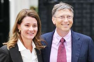 Bill et Melinda Gates ont créé leur fondation en 2000. © AFP