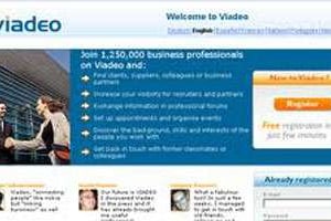 Le réseau social professionnel Viadeo compte 2 millions d’utilisateurs sur le continent. © viadeo.com