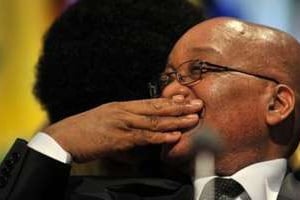 Jacob Zuma est le dirigeant africain le plus suivi sur Twitter. © AFP