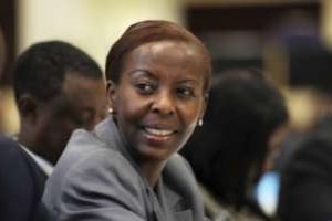 La ministre rwandaise des Affaires étrangères, Mme Mushikiwabo est une fervente adepte de Twitter. © Reuters