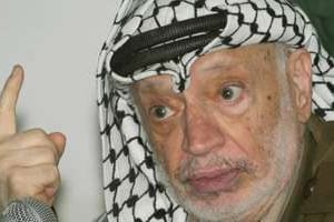 L’ancien leader palestinien Yasser Arafat. © Reuters