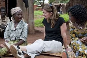 Melinda Gates, co-présidente de la Fondation Gates. © DR