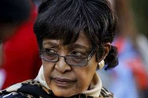Winnie Madikizela-Mandela est coutumière des passes d’arme avec la direction de l’ANC. © Reuters