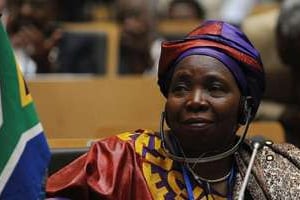 La nouvelle présidente de l’UA, Nkosazana Dlamini-Zuma. © AFP