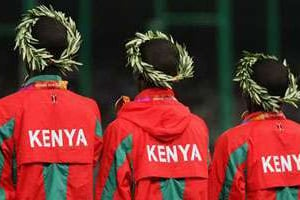 Les Kényans devraient une nouvelle fois être très présents sur les podiums à Londres. © AFP