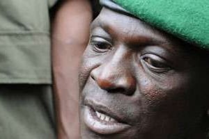 Le capitaine Amadou Haya Sanogo. © AFP