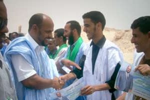 Jemil Ould Mansour en tournée électorale pendant la campagne présidentielle de 2009. © Nouakchott Infos