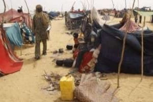 La crise a fait plus de 200 000 déplacés au Mali, 250 000 dans les pays voisins. © AFP