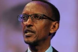 Le président rwandais Paul Kagame à Londres le 11 juillet 2012. © Carl Court/AFP/Archives