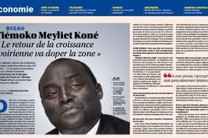 Cette semaine dans Jeune Afrique, interview de Tiémoko Meyliet Koné, gouverneur de la BCEAO depuis un an.