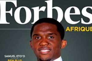 La une du premier numéro de Forbes Afrique. © D.R.