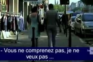 Capture d’écran extraite du documentaire de Sophie Peeters. © AFP