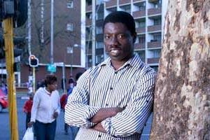 Marc Gbaffou, un Ivoirien de 39 ans, dirige l’association African Diaspora Forum. © Marc Shoul pour J.A.