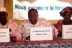 Amadoun Amion Guindo, Younouss Hameye Dicko et Rokia Sanogo. © DR