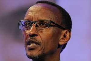 Le président rwandais, Paul Kagamé. © AFP