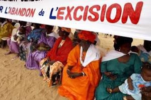 Des femmes mobilisées pour l’abandon de l’excision au Sénégal. © AFP