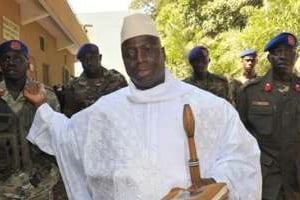 Yahya Jammeh est au pouvoir depuis 1994. © AFP