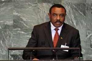 Hailemariam Desalegn, à l’époque chef de la diplomatie éthiopienne. © AFP