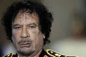 Mouammar Kaddafi, maître de la Libye pendant 42 ans. © AFP