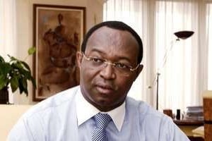 Anicet Georges Dologuélé, ancien premier ministre de la Centrafrique. © Vincent Fournier/J.A