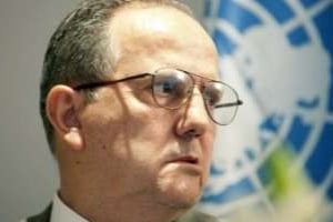 Le rapporteur spécial de l’ONU sur la torture, Juan Mendez, à Rabat le 22 septembre 2012. © Fadel Senna