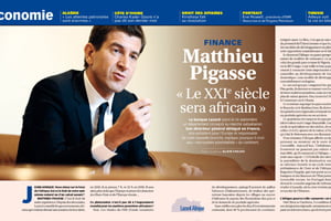 Cette semaine dans Jeune Afrique, interview de Matthieu Pigasse de la banque Lazard.