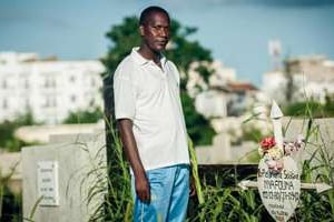 Léandre Coly, rescapé du Joola. © Sylvain Cherkaoui pour J.A.