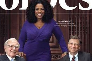 Avec 2,7 milliards de dollars, Oprah Winphrey (c.) se classe au 151e rang. © DR