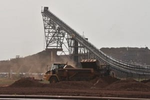 La mine de Tongon, opérée par Randgold. La production d’or ivoirienne pourrait atteindre 25 tonnes d’ici 2015. © AFP