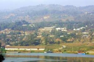 Dans un pays aux infrastructures délabrées, le fleuve Congo est le moyen le plus efficace pour transporter des marchandises vers l’intérieur. © AFP