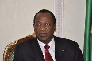 Blaise Compaoré est le médiateur de la Cedeao pour la crise malienne. © AFP