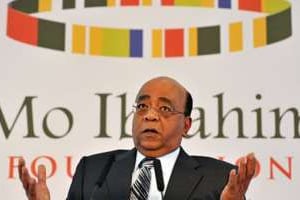 Mo Ibrahim a fait fortune dans la téléphonie mobile. © AFP