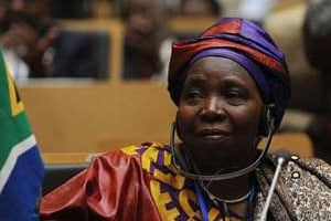 Nkosazana Dlamini Zuma est présidente de la Commission de l’UA depuis le 15 octobre. © AFP