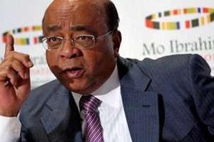 Mo Ibrahim, président de la fondation. © AFP
