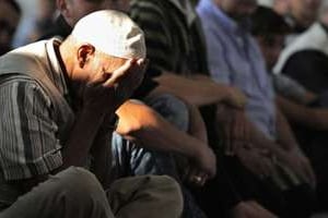 Un musulman en prière dans une mosquée de France. © AFP