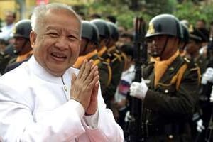 Norodom Sihanouk a été roi du Cambodge pendant plus de 60 ans. © Reuters