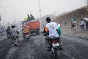 Une rue de Goma en RDC. © AFP