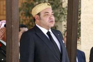 Le roi du Maroc Mohammed VI (g), le 18 octobre 2012 à Amman en Jordanie. © AFP
