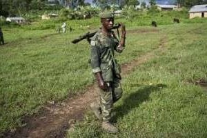 La zone de Kibati est contrôlée par l’armée congolaise, en lutte contre le M23. © AFP