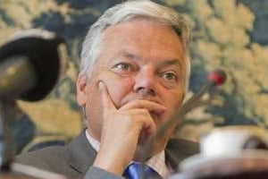 Le ministre belge des Affaires étrangères Didier Reynders, le 12 septembre 2012 à Bruxelles. © Kristof van Accom/Belga/AFP