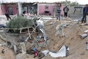 Bidonville dans les environs de Gaza City, le 6 septembre. © Ed Ou/The New York Times – Redux – Rea