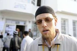 Mohamed Bakhti était le leader du mouvement d’Ansar al chaaria. © AFP