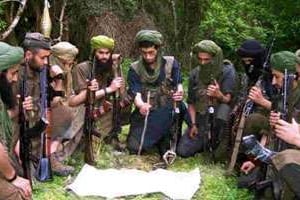Des combattants d’Aqmi en Kabylie. © DR