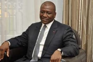 Hamed Bakayoko, ministre ivoirien de l’Intérieur et de la Sécurité. © DR