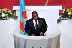 e président congolais Joseph Kabila, le 15 décembre. © AFP