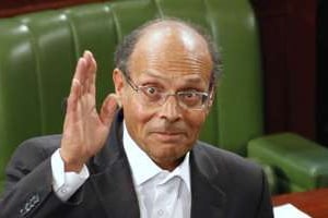 Le président de la république tunisienne, Moncef Marzouki. © Reuters