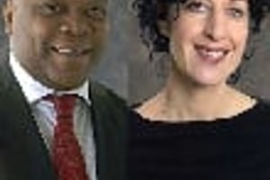 Pascale Gallien & Jean-Jacques Essombè Moussio, avocats associés de Heenan Blaikie. DR