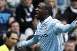 Le joueur Yaya Touré, milieu de terrain à Manchester City. © AFP