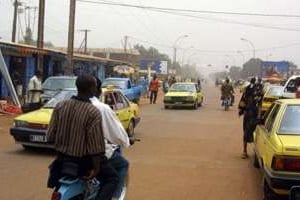 Une rue de Bangui. © AFP