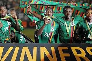 L’équipe de Zambie remporte la CAN 2012 face à la Côte d’Ivoire. © AFP